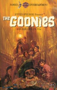 The Goonies VHS cover